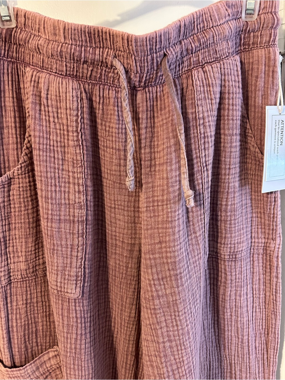 Indigo Rein Gauze Sleep Top - Mauve Pink - Picture 2 of 6